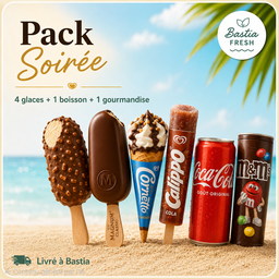 Pack Glaces Soirée