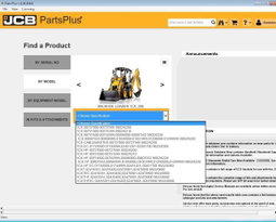 JCB PartsPlus+ Electronic Parts Catalog v2 With Service Manuals