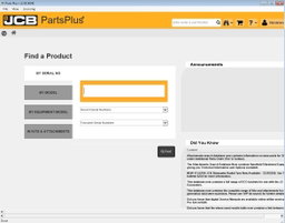 JCB PartsPlus+ Electronic Parts Catalog v2 With Service Manuals