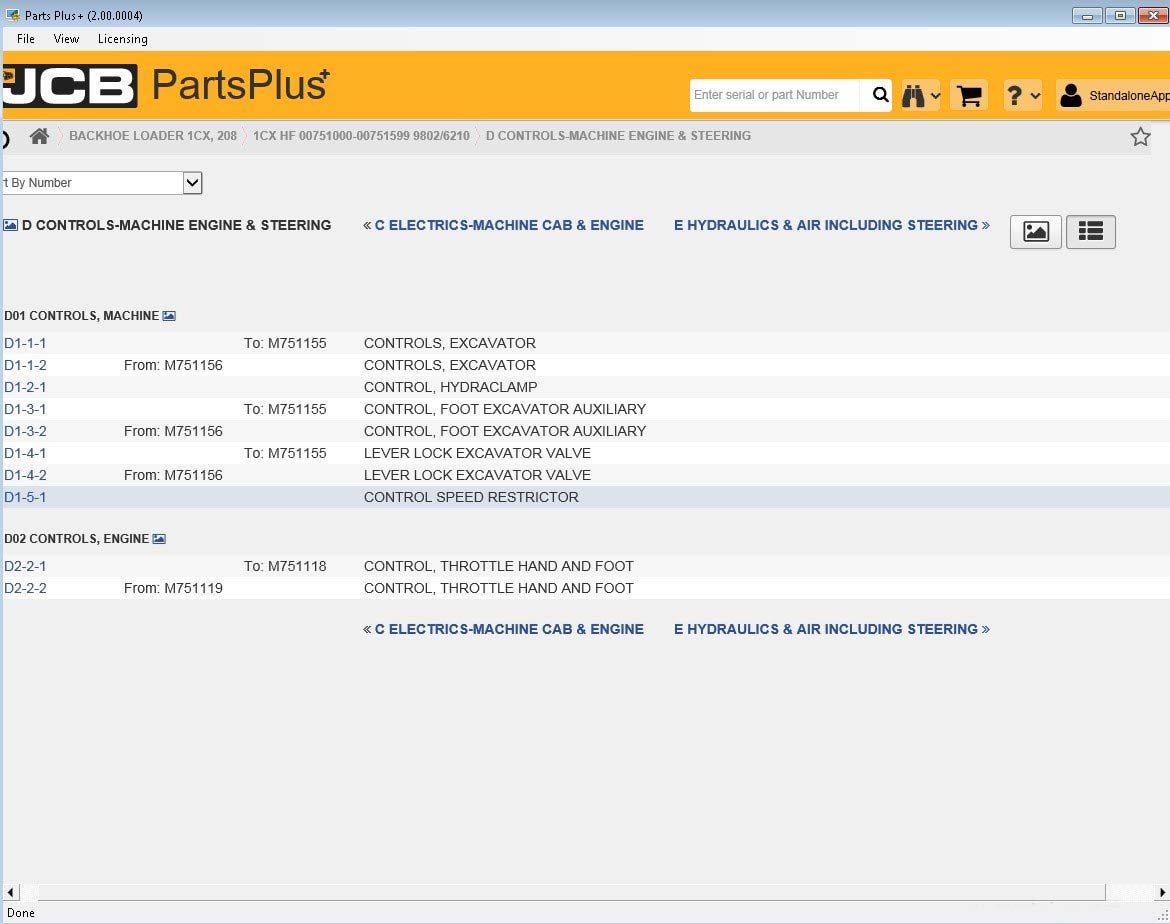 JCB PartsPlus+ Electronic Parts Catalog v2 With Service Manuals_5