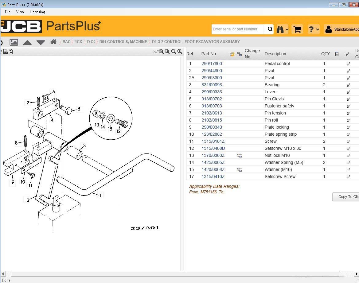 JCB PartsPlus+ Electronic Parts Catalog v2 With Service Manuals_3