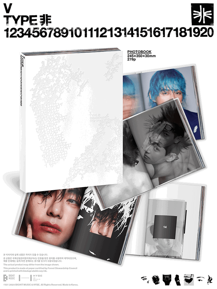 BTS - V TYPE PHOTOBOOK_1