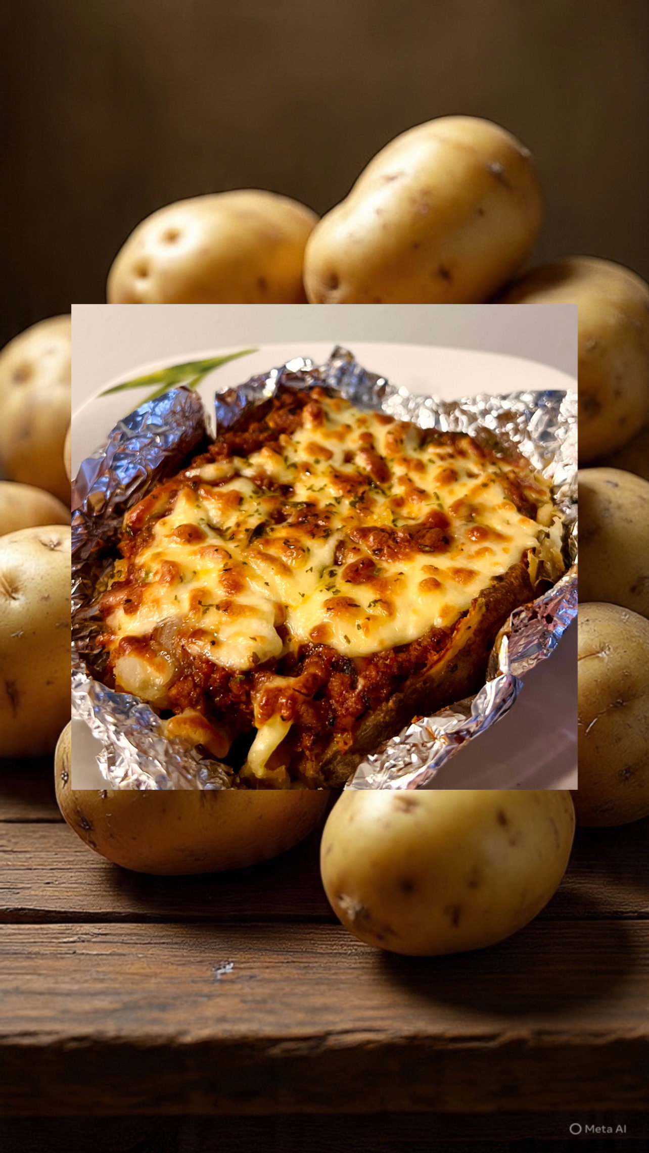 Baked Potato (Beef / Chicken) +Drinks