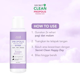 SECRET CLEAN Propolis Feminine Wash 100ml