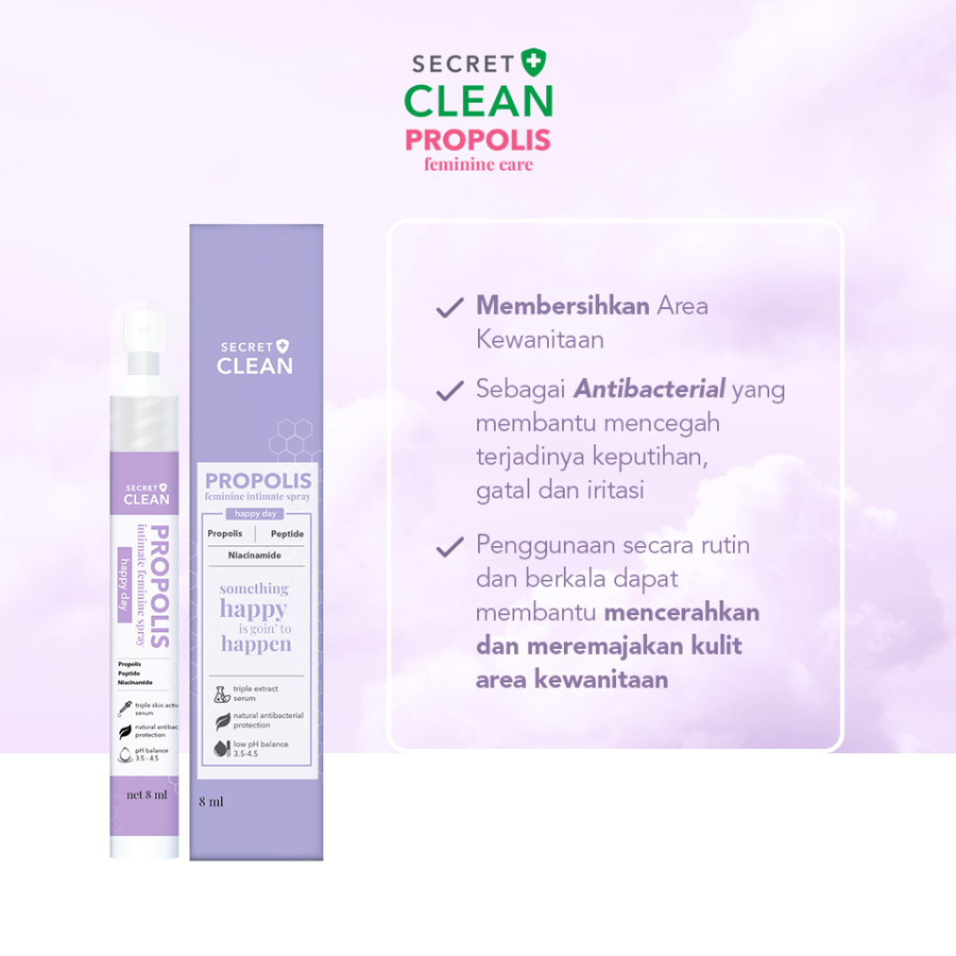 SECRET CLEAN Propolis Feminine Spray 8ml_2