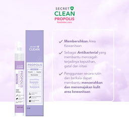 SECRET CLEAN Propolis Feminine Spray 8ml