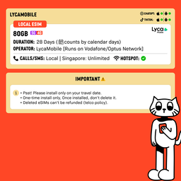 SIMPLY Australia eSIM | 28 Days | 80GB + Unlimited Calls | Local eSIM | Registration Required