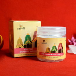 100% Pure & Premium Bhimseni Camphor - 50 Grams
