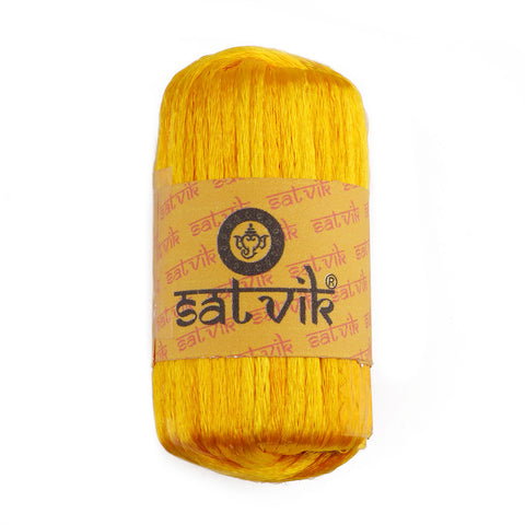 100% Pure Silk Yellow Moli/Puja Kalawa