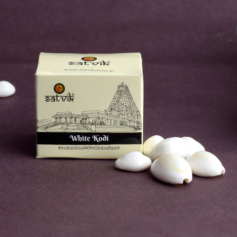 White Kodi for Pooja - 11 Pc