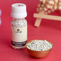 White Chandan/Gopi Chandan Tika Danedar