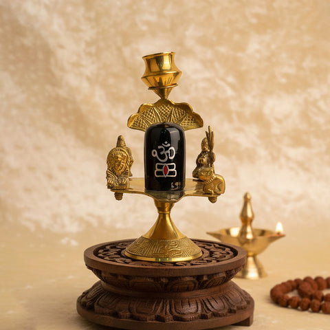Unique Shiv Privaar with Shivling