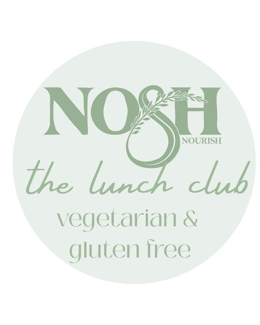 The Lunch Club | Vegetarian + Gluten Free