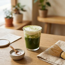 Salted Maple Cream Matcha