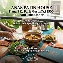 ANAS PATIN HOUSE Tiang 8 Kg Parit Mustaffa,83500, Batu Pahat,Johor no tel  011-15422529/010-7661670-