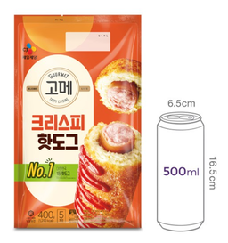 Crispy Hotdog 씨제이 고메 크리스피 핫도그