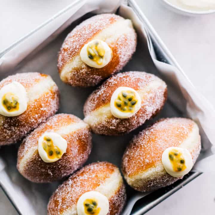 Passionfruit Cream Donut