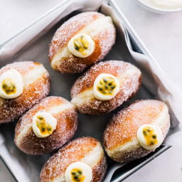 Passionfruit Cream Donut