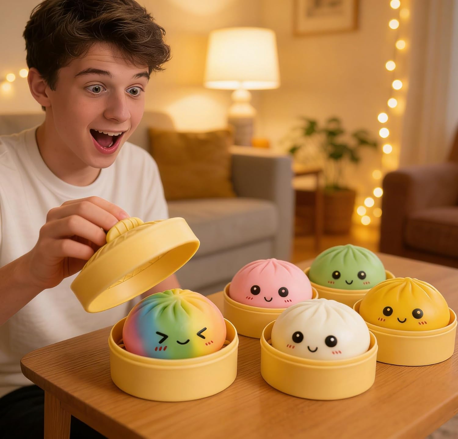 Squishy Dumpling with Container_4