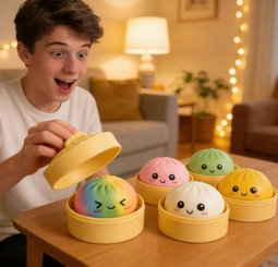 Squishy Dumpling with Container
