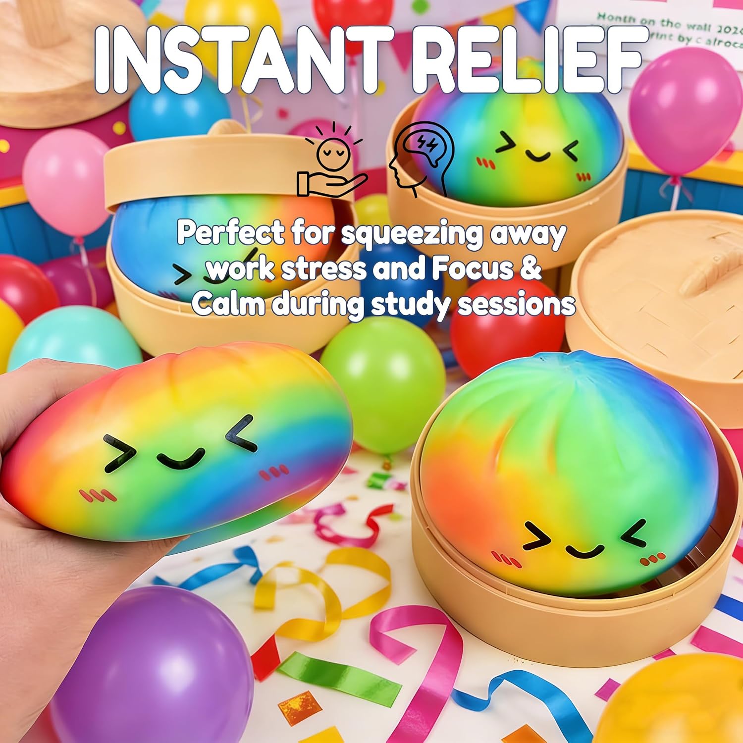 Squishy Dumpling with Container_2