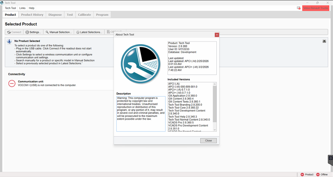 [03.2026] Volvo Techtool PTT 2.8.360+ACPI 0.7.1.0 High Level+Devtool for Volvo