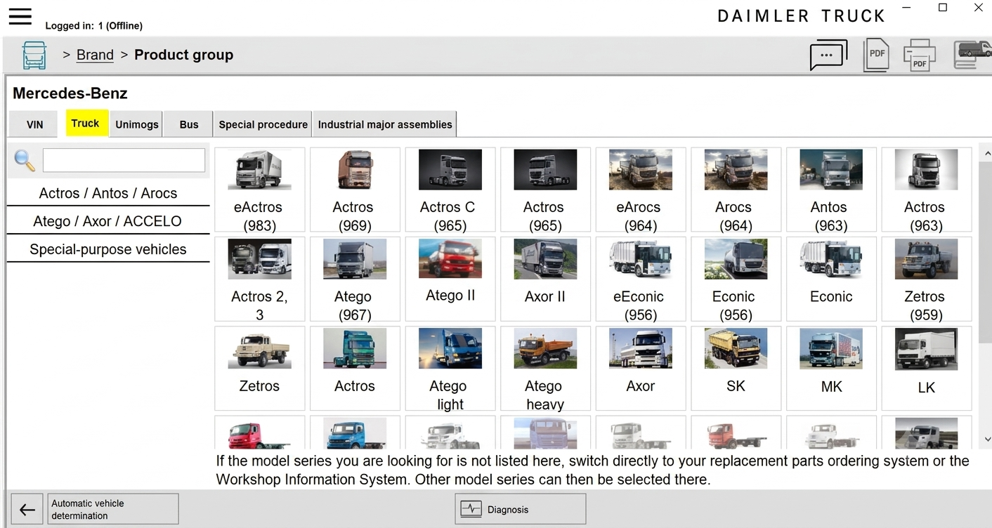 Dailmer Truck Diagnostic 09_2026_R1 works C6/C5/SD CONNECT C4_1