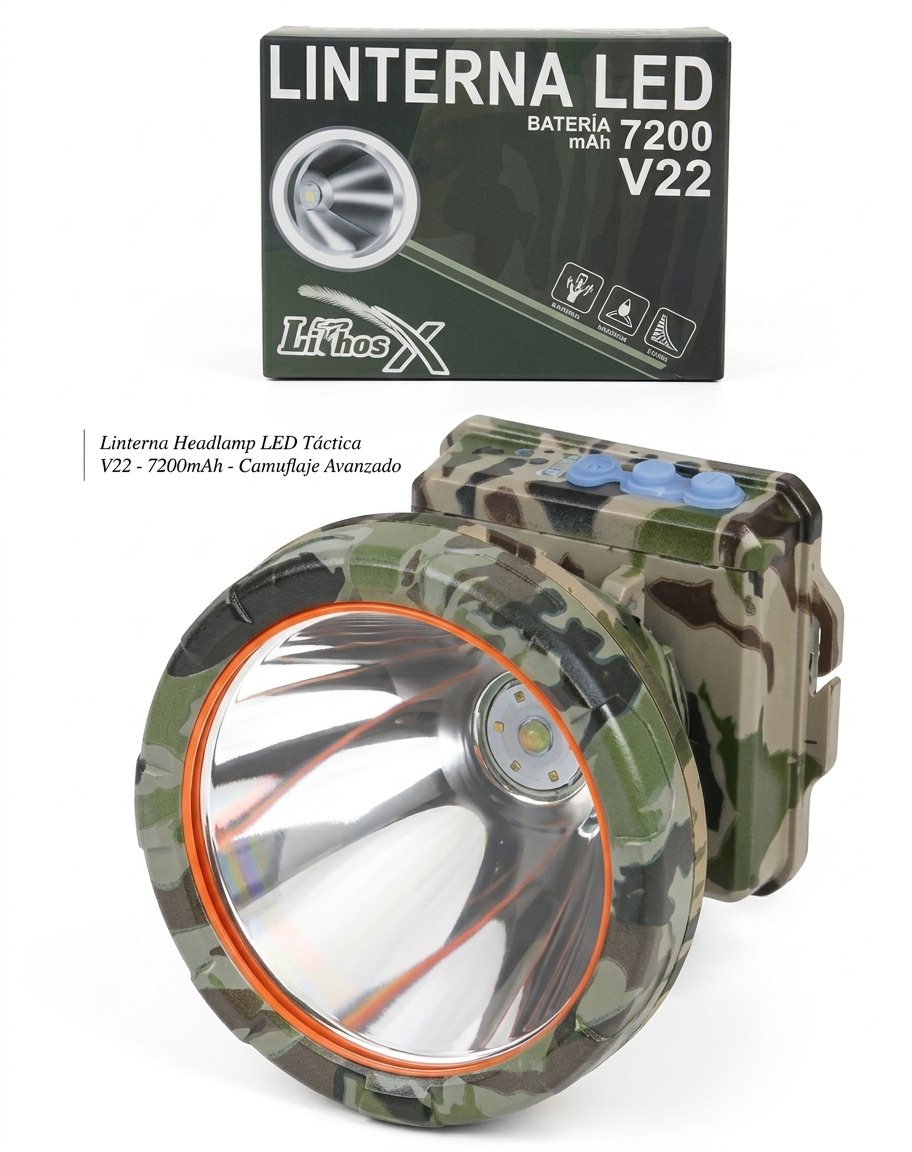 Linterna Minera V22-2 🔦