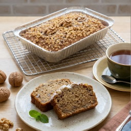 Eggless Banana Loaf Cake