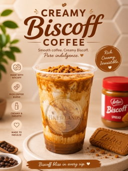 Creamy Biscoff Coffee