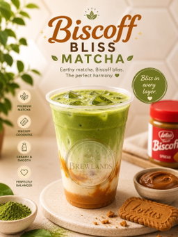 Biscoff Bliss Matcha