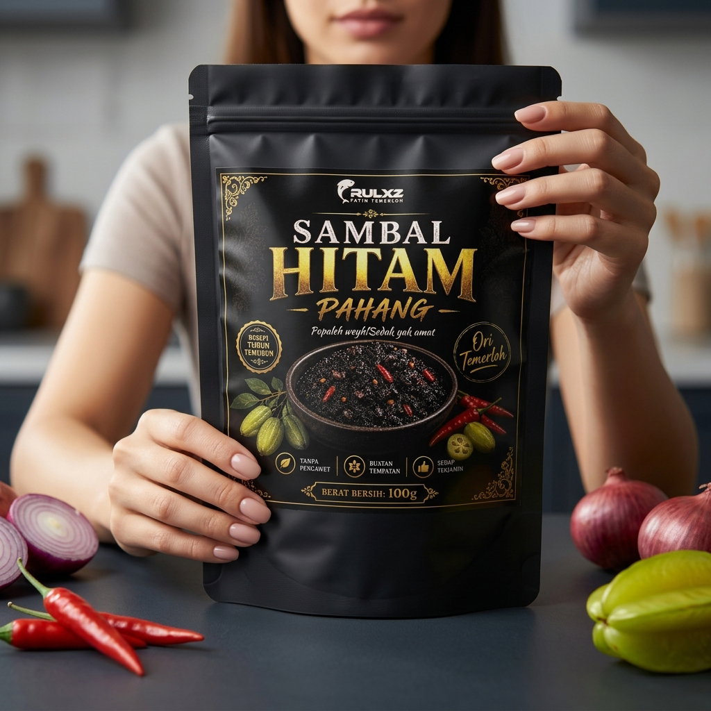 Sambal Hitam Pahang (100 Gram)_0