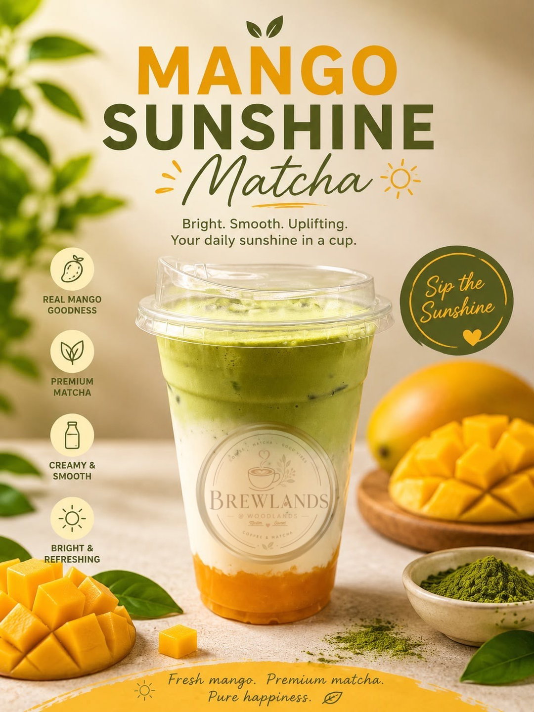Mango Sunshine Matcha