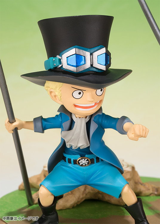 (Japan Version) Figuarts Zero - Monkey D. Luffy Portgas D. Ace  Sabo "ONE PIECE"_5