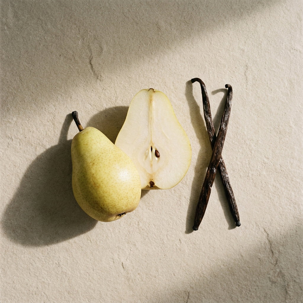 Pear-Vanilla Sorbet