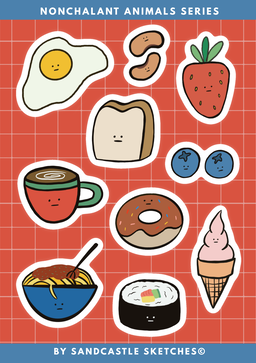 Nonchalant Snacks Series 