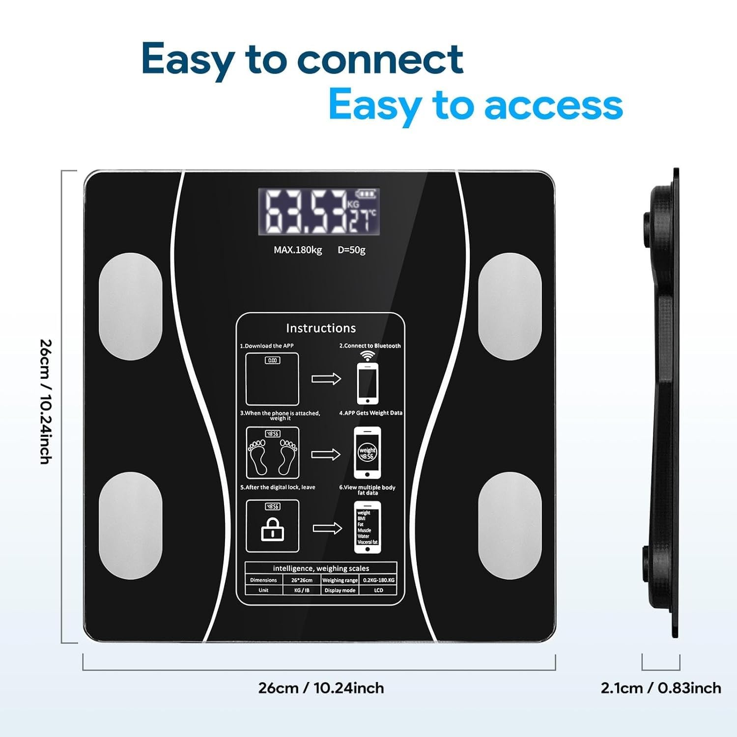 Bluetooth Digital Bathroom Scale_1