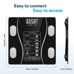 Bluetooth Digital Bathroom Scale