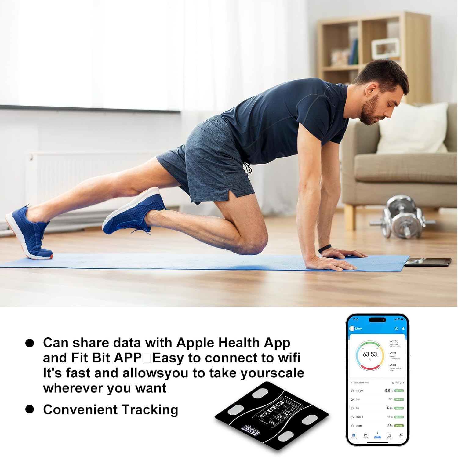 Bluetooth Digital Bathroom Scale_4