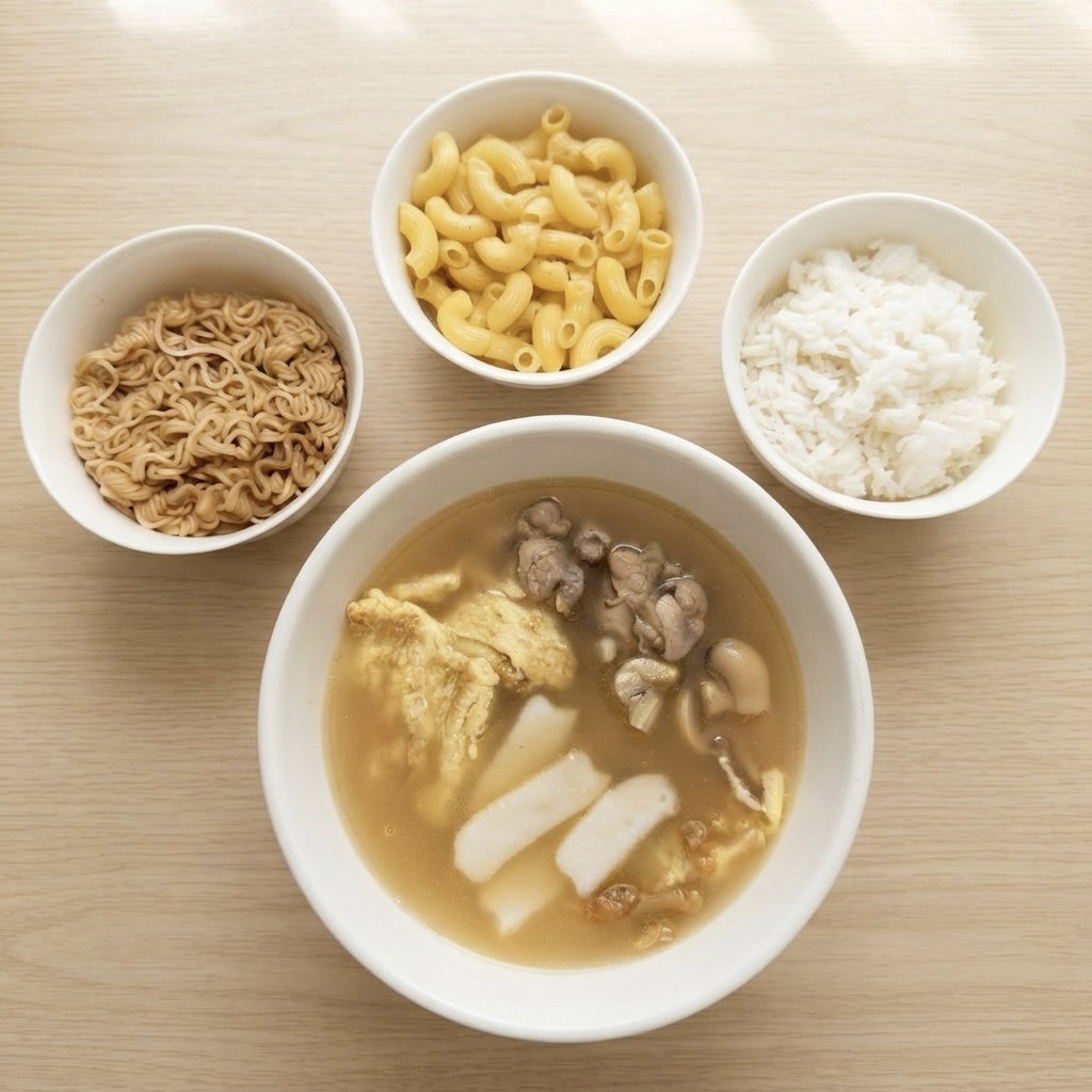Grandma’s Chicken Soup with Scrambled Eggs_1