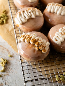 Chai Custard Donut