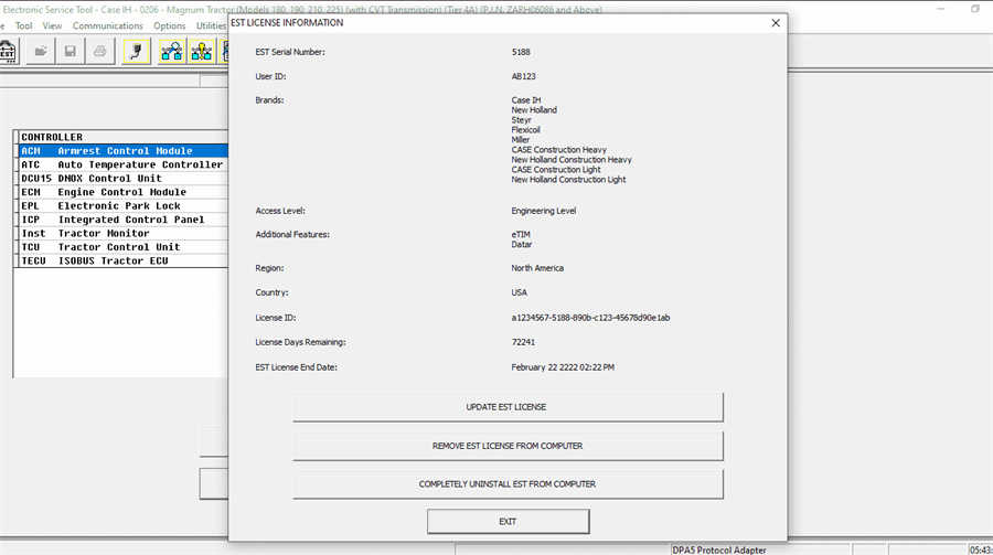 CNH EST 9.13 Diagnostic Software + eTimGo 8.22 for CNH EST All Brands OFFLINE Repair Manual_5