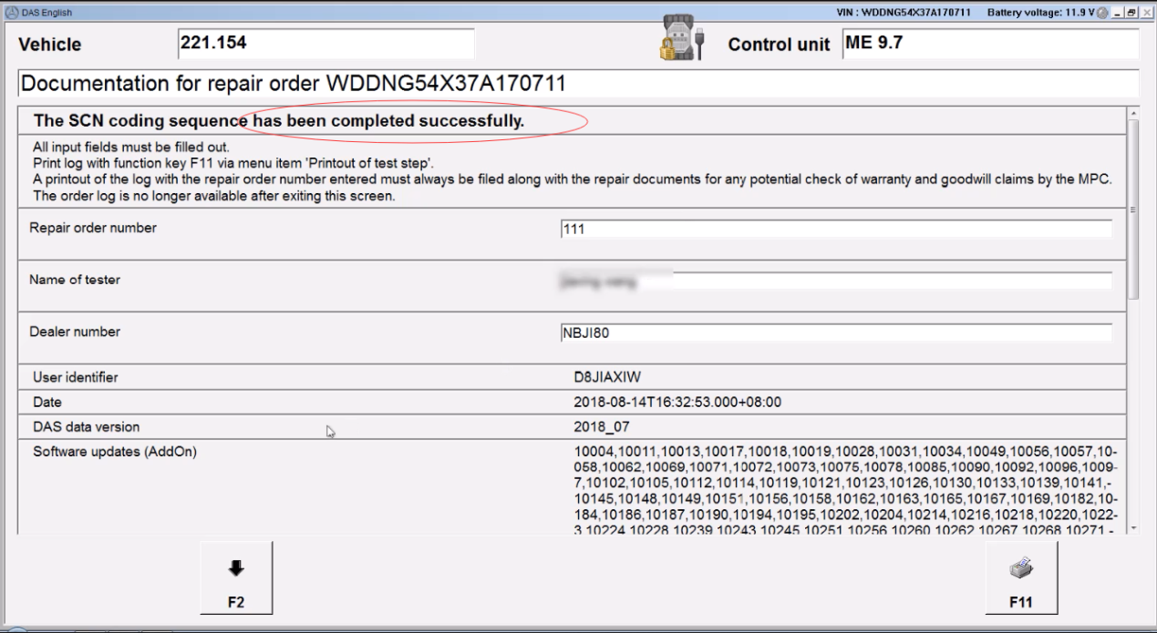 Online SCN Coding Login Service for MB SD Connect/C6/C4/C5 Benz Diagnostic Tool with One Time_1