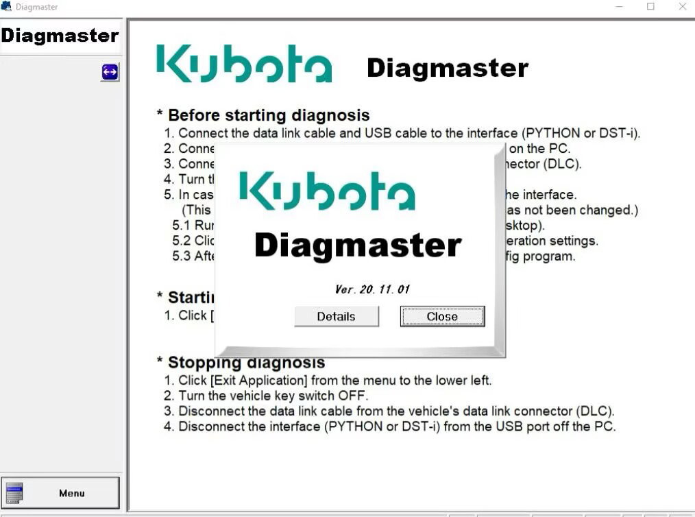 [V2026] KUBOTA DiagMaster 21.11.01 Database all Brands – Level 9_4