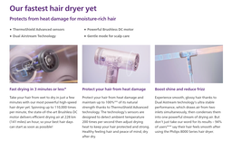 Hair Dryer 8000 Series (ThermoShield Advanced)