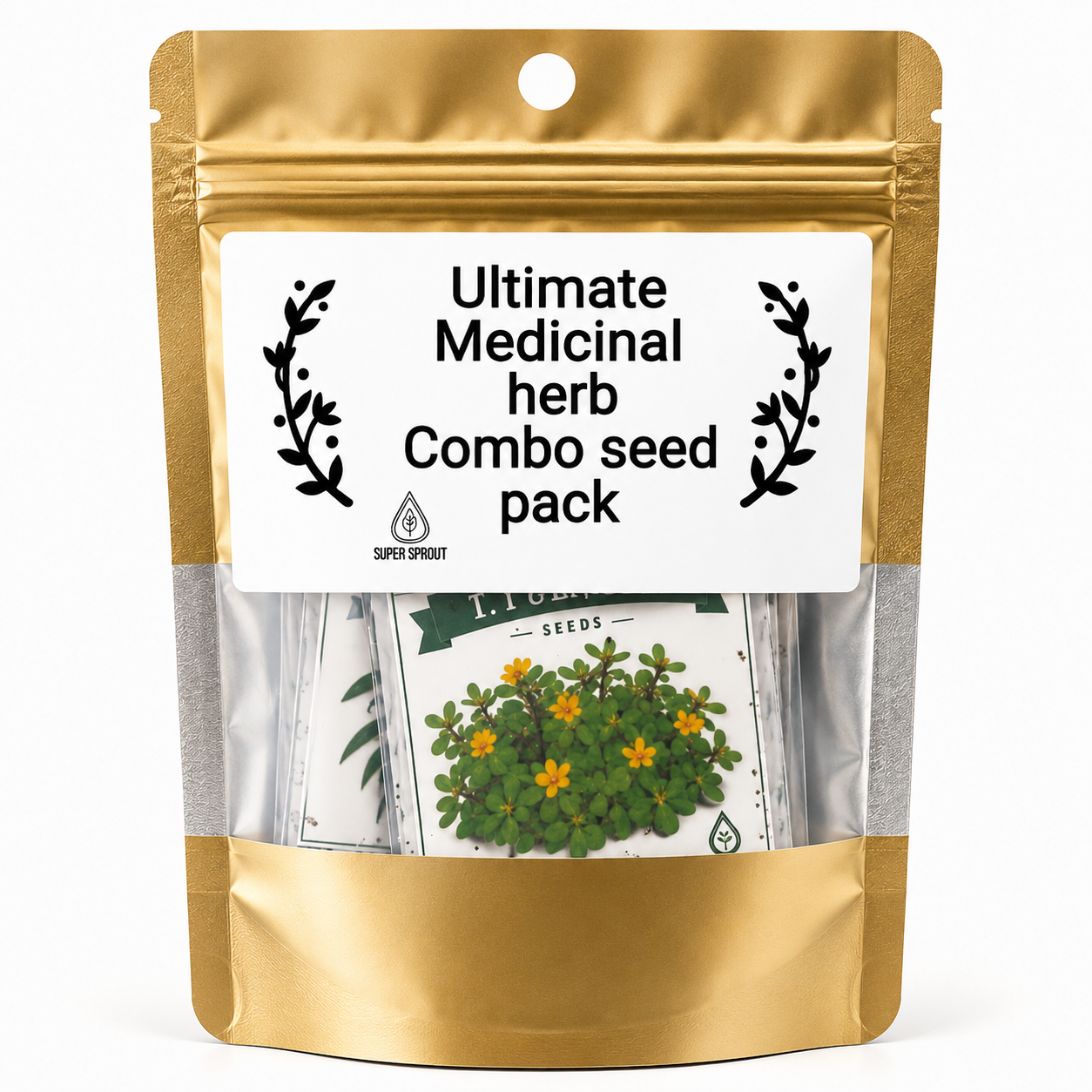 Ultimate Medicinal herb collection seed pack x 9 packets _1