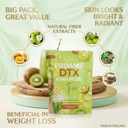 Precious Skin - Primme DTX Kiwi Plus Fiber 10 Sachets x 20g | Wholesale Supplement Singapore