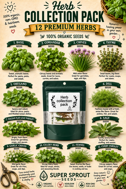 Essential Herb collection x 12 packs