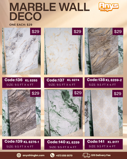 marble wallpaper deco (one each)