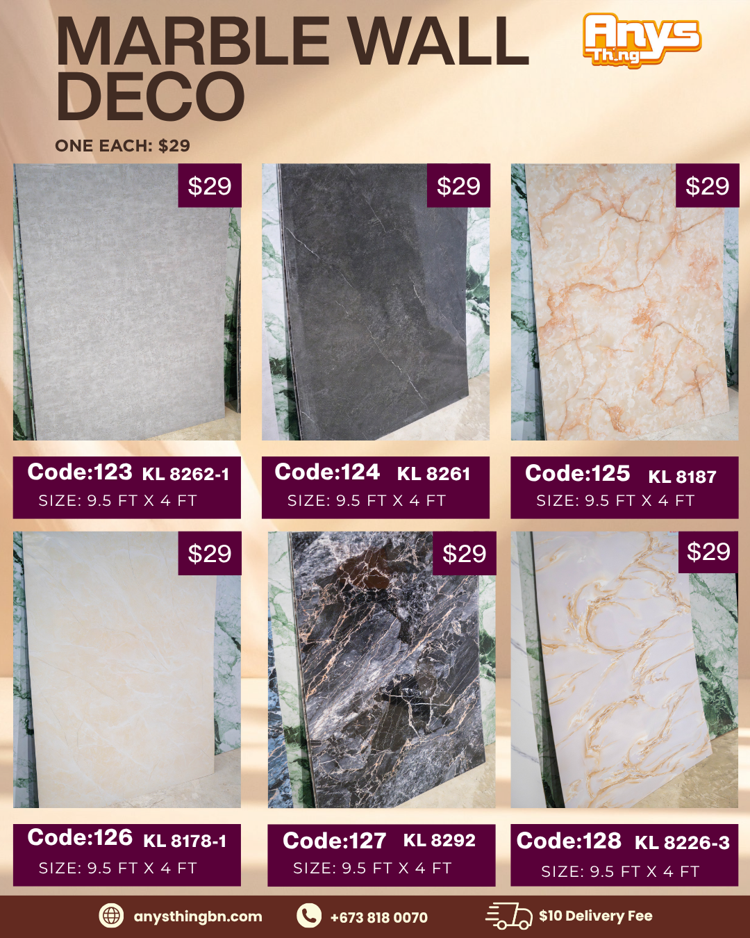 marble wallpaper deco (one each)_0